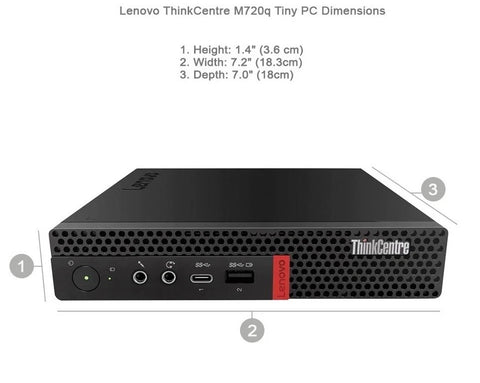 Lenovo ThinkCentre M920q Tiny i5-9500 9th Gen | 8GB RAM | 256GB SSD | Windows 11 Pro