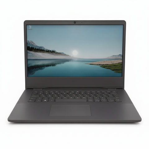 Dell Vostro 3400 14 inch laptop front view white background Windows 11