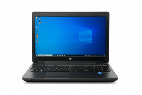 HP ZBook 15 G2 workstation laptop black white background