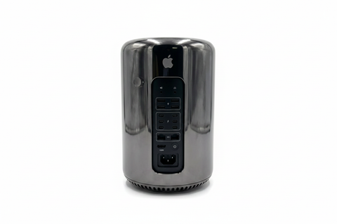 Apple Mac Pro A1481 cylinder desktop computer pure white background no border