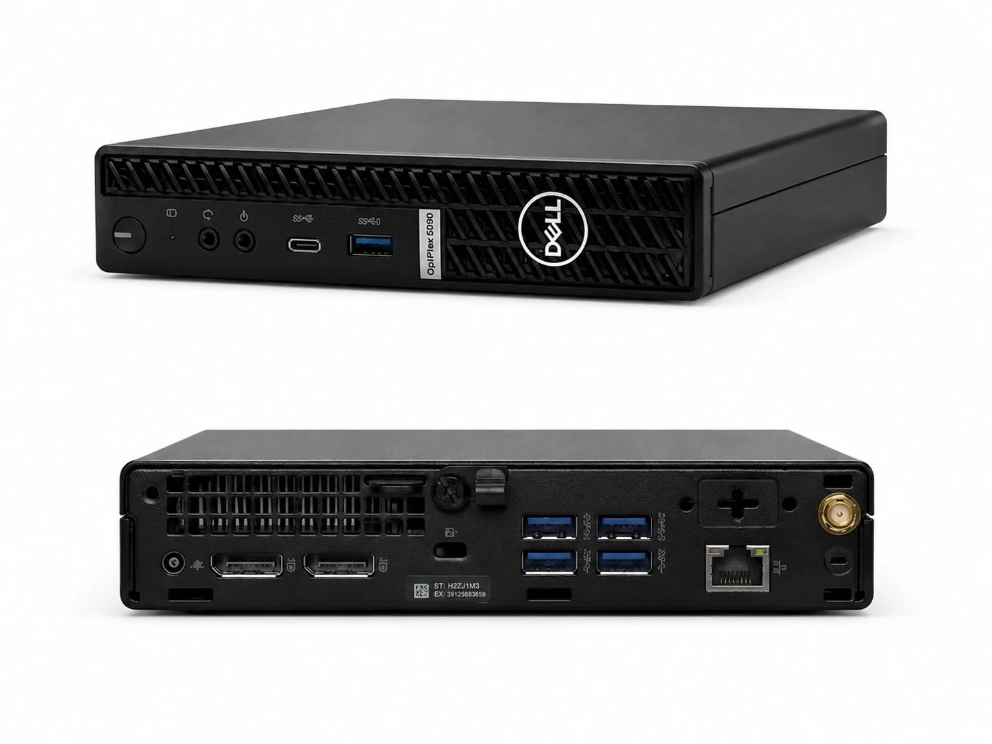 Dell OptiPlex 5090 Micro Mini PC front and rear view original