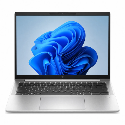 HP EliteBook 640 G11 14 inch laptop silver white background