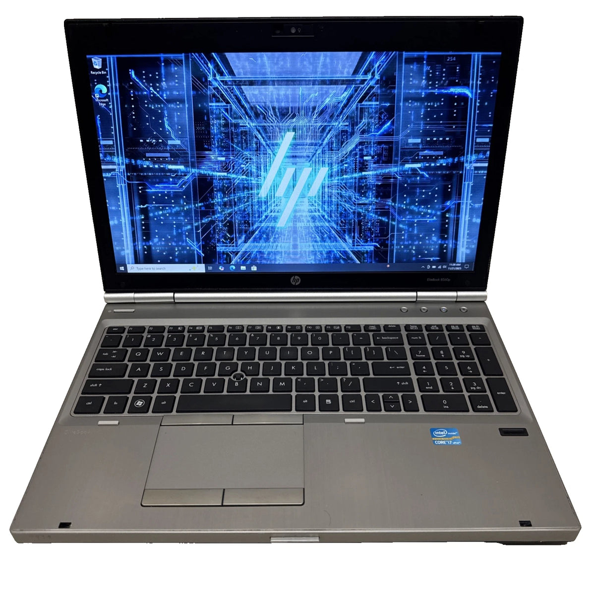 HP EliteBook 8560w | 15.6” Display | Mobile Workstation Laptop | Intel Core i7 2nd Generation | 16GB RAM | 256 GB SSD | Windows 10 Pro