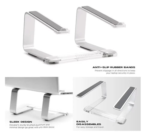 Griffin Elevator MacBook Laptop Stand Supports Posture &amp; Elevates Workspace