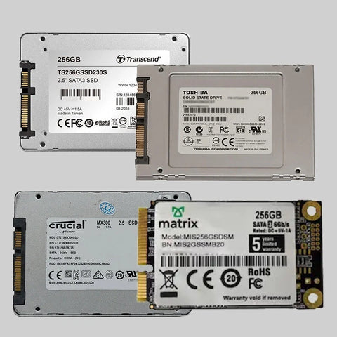 Cheap SSD 2.5" SSD SATA 256GB Solid State Drive Laptop PC Notebook Mix Brands