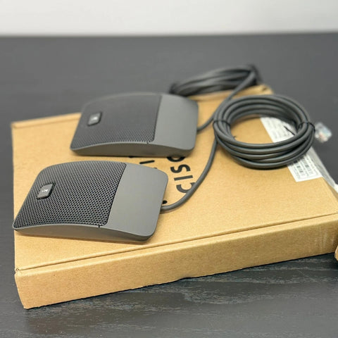 Cisco CP-MIC-WIRED-S Wired Microphone 2 Pack for Cisco 8831 IP Conference Phone