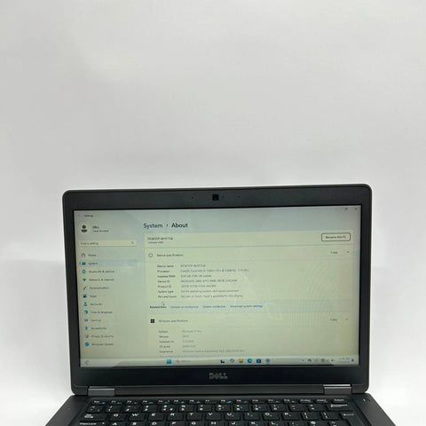 Dell Latitude 5490 14" Intel Core i5 7th Gen 8GB RAM 256GB SSD Windows 11 Laptop