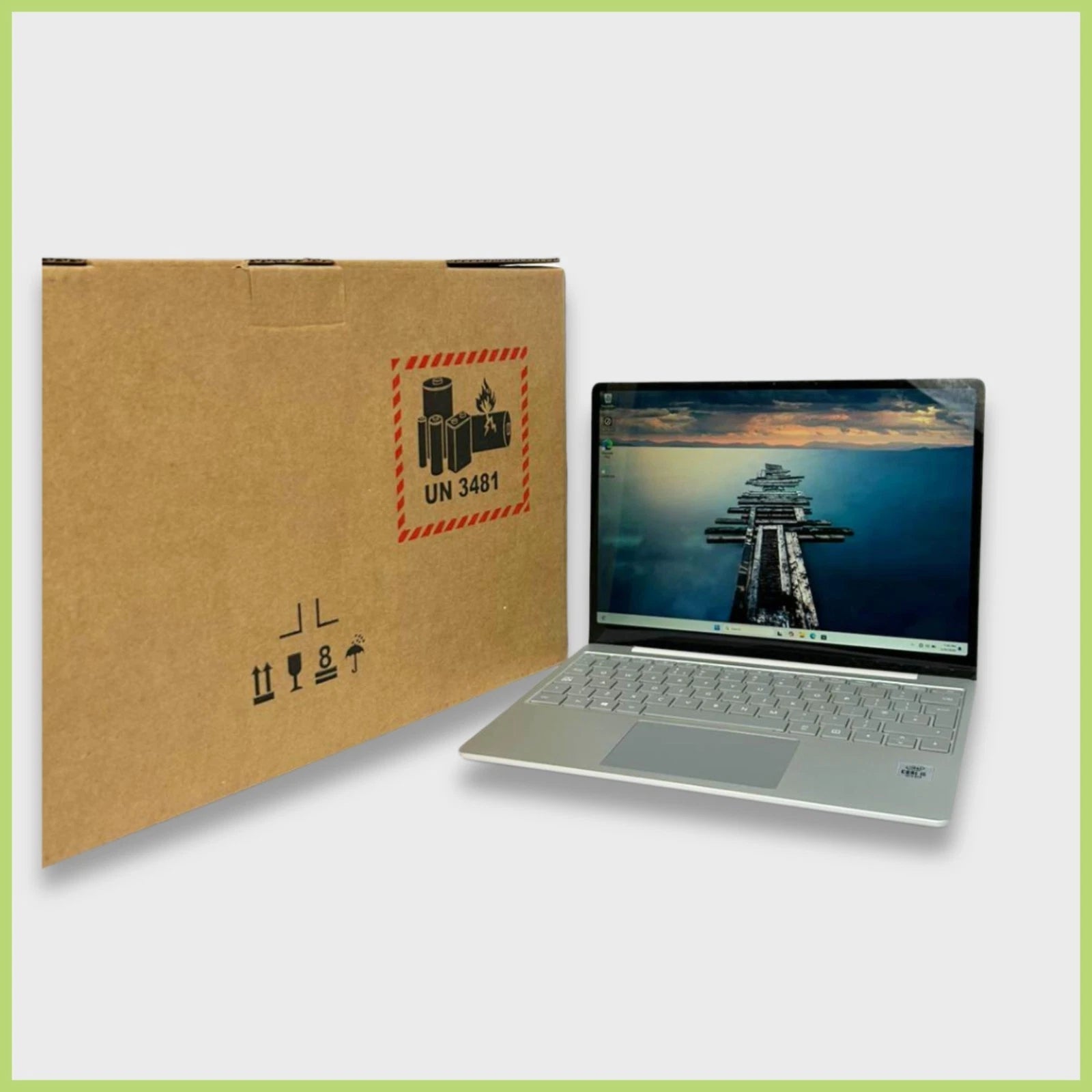 Microsoft Surface Laptop Go 1943 i5 10th Gen 8GB RAM 256GB SSD 12.4" Touchscreen Win 11 Pro