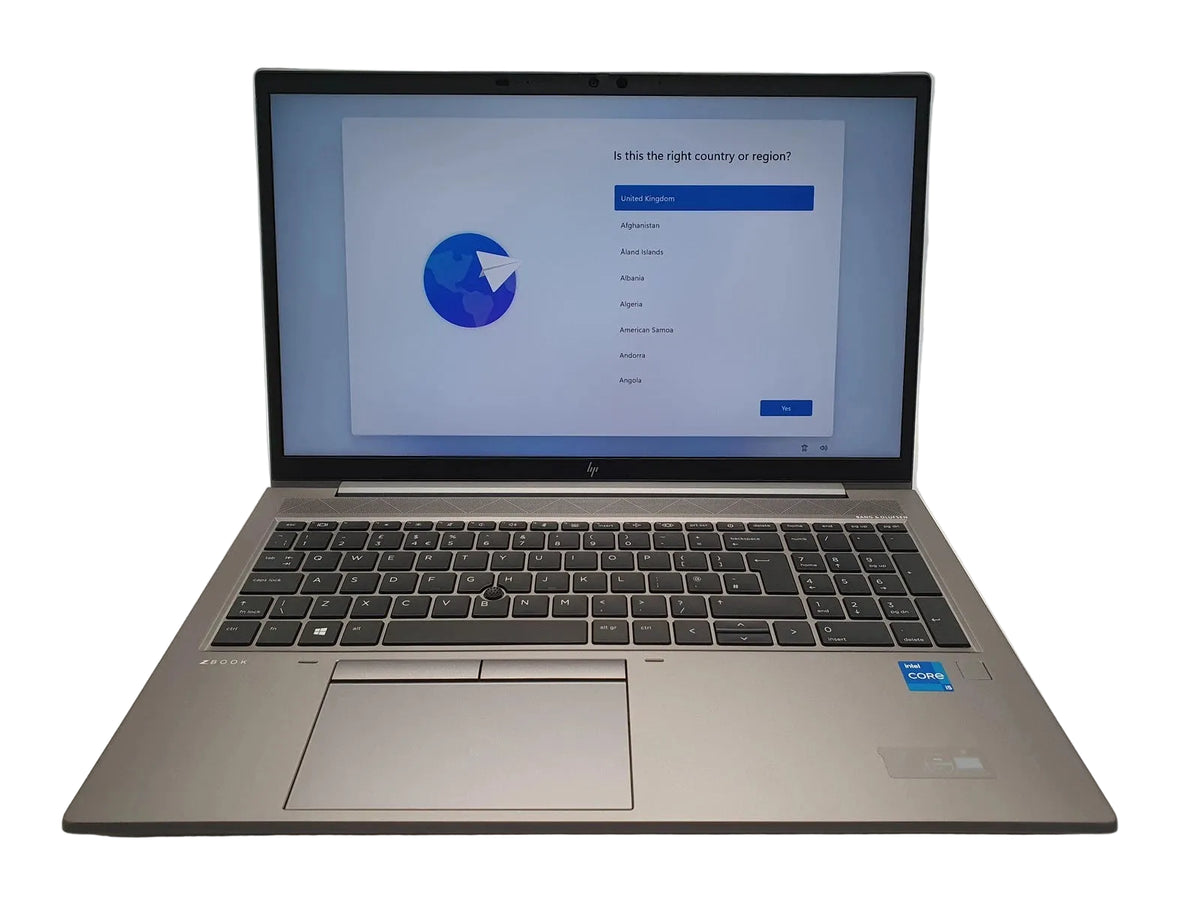 HP ZBook Fury G8 Gaming Laptop | Core i5 11th Gen | 8GB RAM | 256GB SSD | Windows 11 Pro
